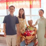 古承学堂以中医师承方式为上海市名中医余莉芳举办收徒拜师仪式